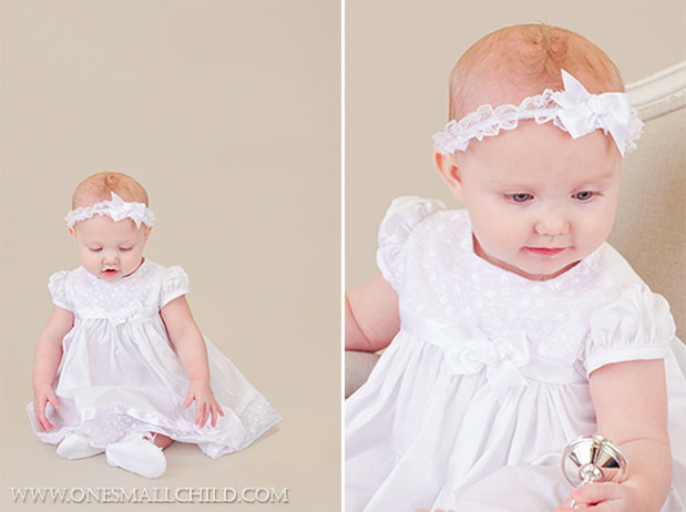 simple baptism dress for baby girl