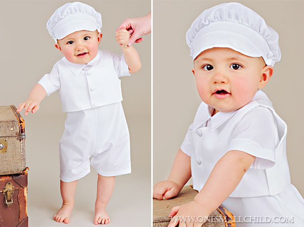 summer christening outfit boy