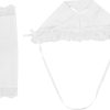 Christening Bonnet to Trousseau Hankie - Narrow Lace - Image 2