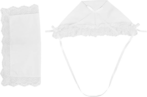 Christening Bonnet to Trousseau Hankie - Narrow Lace - Image 2