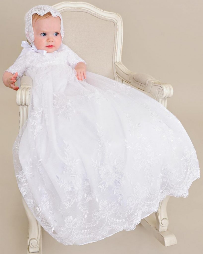 christening gowns baby girl