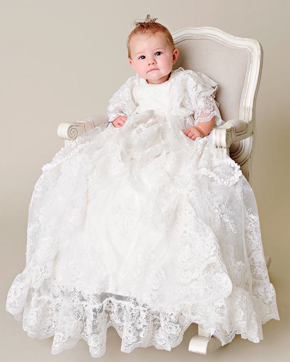 Royal Christening Gown One Small Child