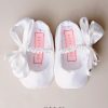Bow Christening Slipper - One Small Child