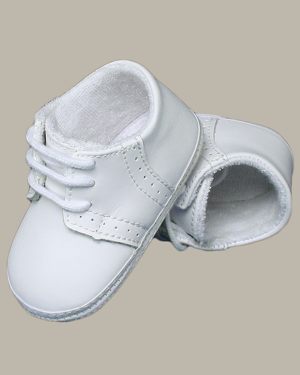 white leather walking shoes for babies