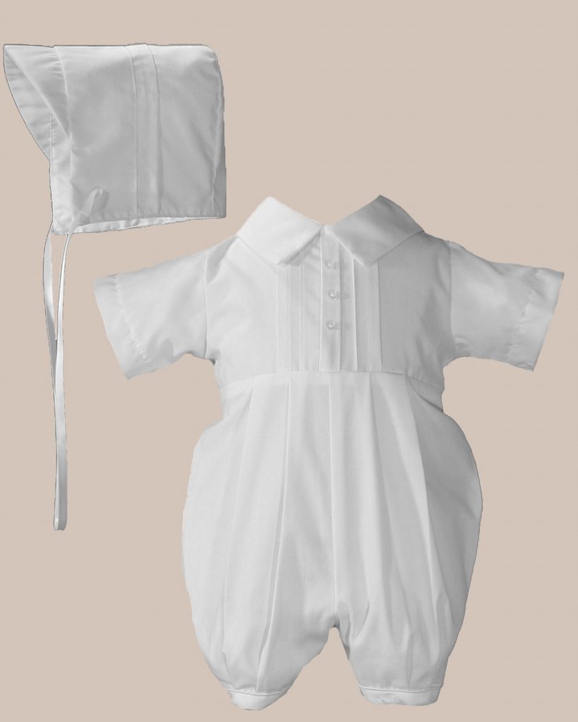 white suit for baby boy baptism