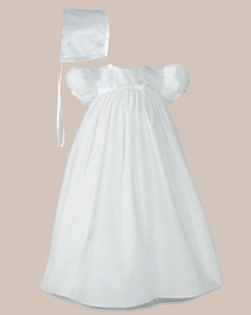 white baptism gown for adults