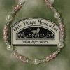 Adjustable Pink Pearl, Crystal and Sterling Silver Bracelet - One Small Child